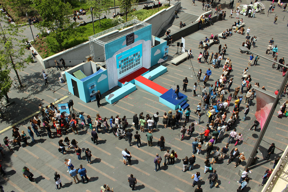 Un voyage à gagner avec le Street Marketing