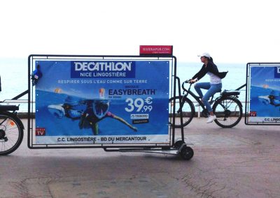 Decathlon – EasyBreath | Vélo Publicitaire & Distribution