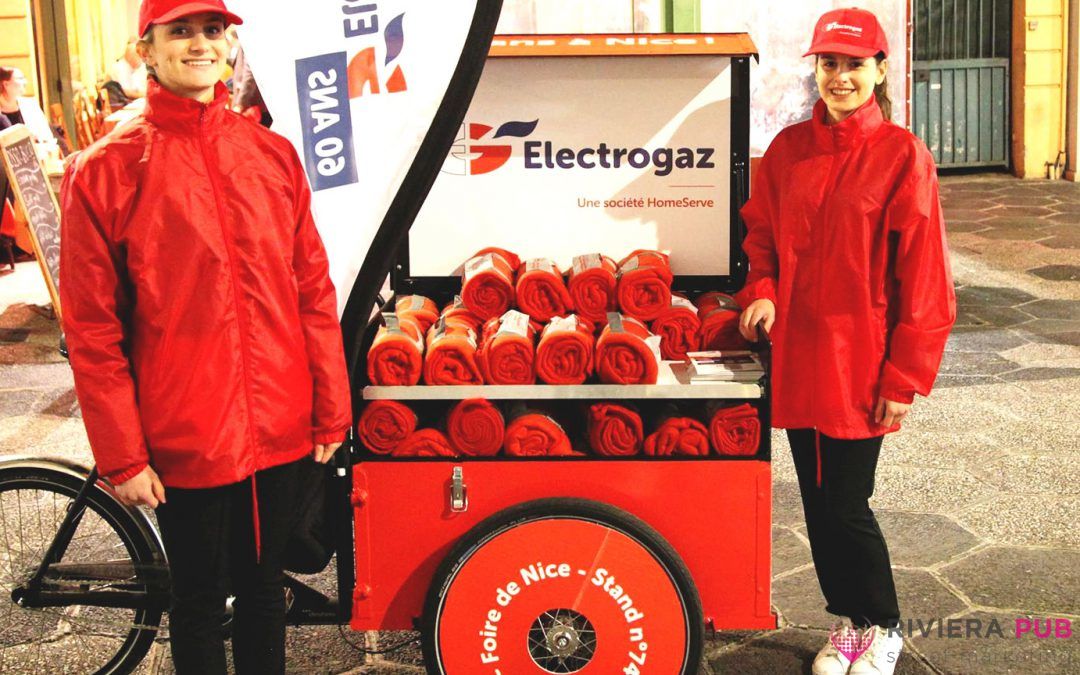 Electrogaz | Vélo triporteur & Distribution de Goodies