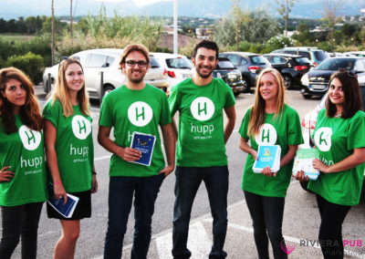 Distribution de flyers pour Hupp - Riviera Pub - Street Marketing Nice, Cannes, Monaco