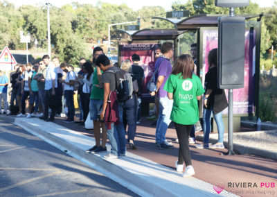 Distribution de flyers pour Hupp - Riviera Pub - Street Marketing Nice, Cannes, Monaco