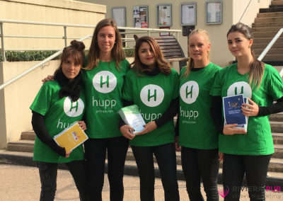 Distribution de flyers pour Hupp - Riviera Pub - Street Marketing Nice, Cannes, Monaco