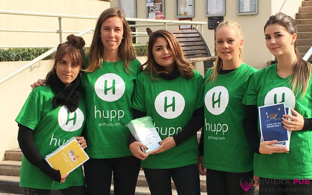 Hupp | Distribution de flyers