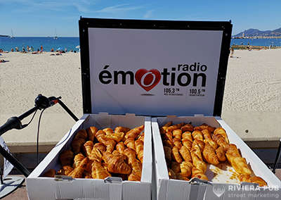 Radio émotion | Distribution de croissants