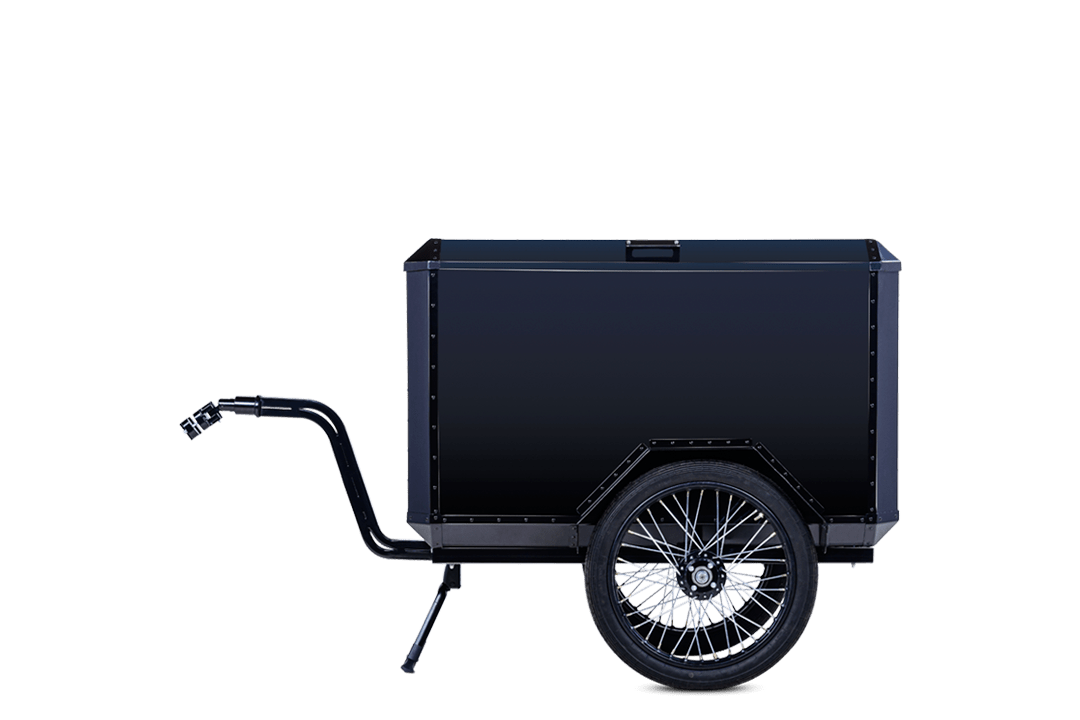 Cargo trailer pour triporteur