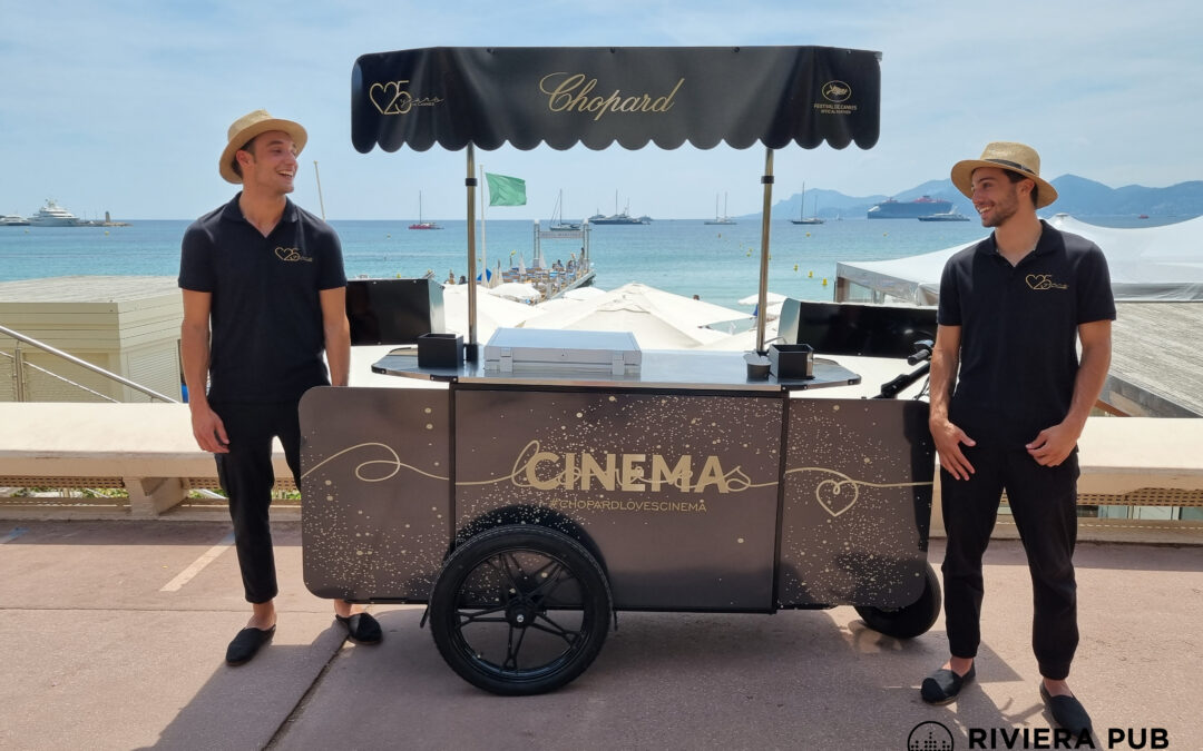 Chopard partenaire officiel du Festival de Cannes | Action distribution de glaces